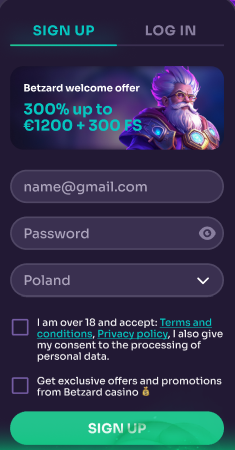 Registration form - step 4